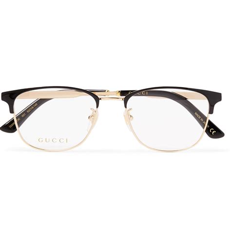 gucci eyeglasses gold and black|Gucci glasses with diamonds.